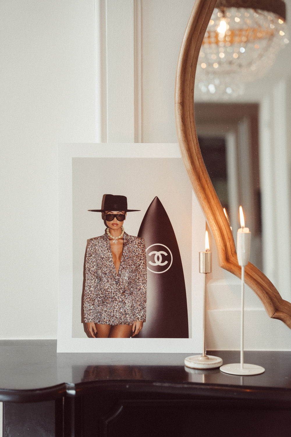 Fine art print met rand